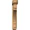 Ekena Millwork Merced Craftsman Rough Sawn Bracket w/ Offset Brace, Western Red Cedar, 6"W x 36"D x 36"H BKT0604X36X36MRC04RWR - alternate 3